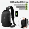 Chest Bag Multifunction Crossbody Sport Running Travel Sling Pack Anti-theft for Men