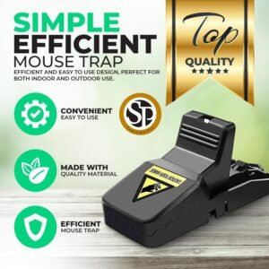 Durable Mouse Trap Pack Of 3