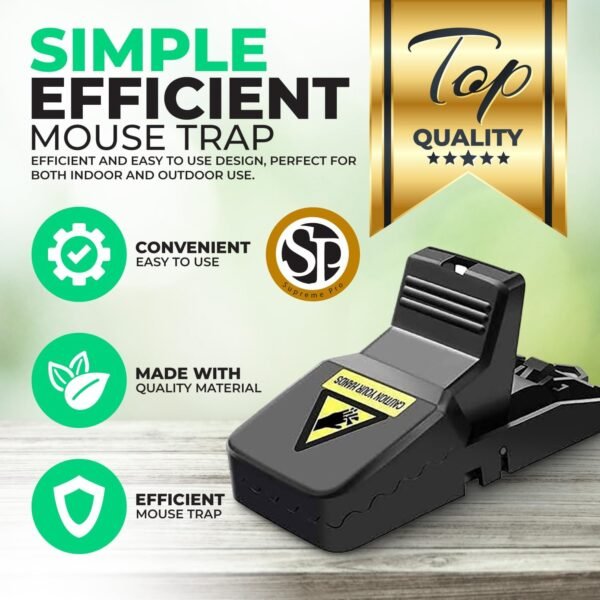 Durable Mouse Trap Pack Of 3